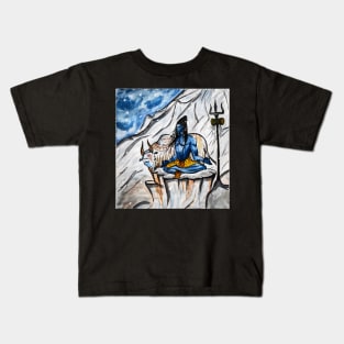 Shiva and Nandi Kids T-Shirt